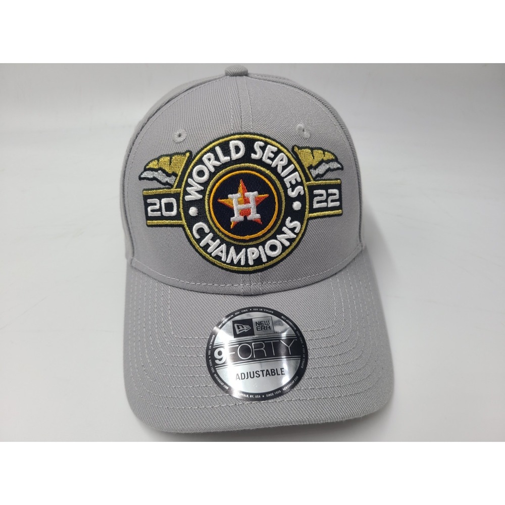 Houston Astros 2022 World Series Champions New Era 9Forty Snapback Hat Cap MLB